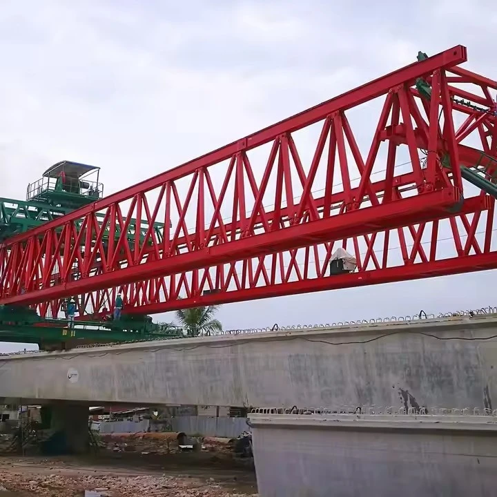 Машина для зведення мостів вагою 480 тонн