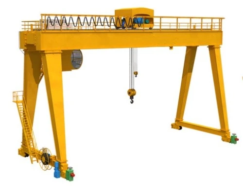 50t Double Beam Gantry Crane With Hoist And Trolley