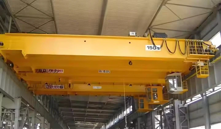 Double Girder Crane With Two Trolleys